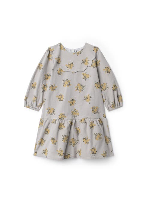 Printed Woven Dress with Invisible Zipper (Toddler, Little Kid & Big Kid)