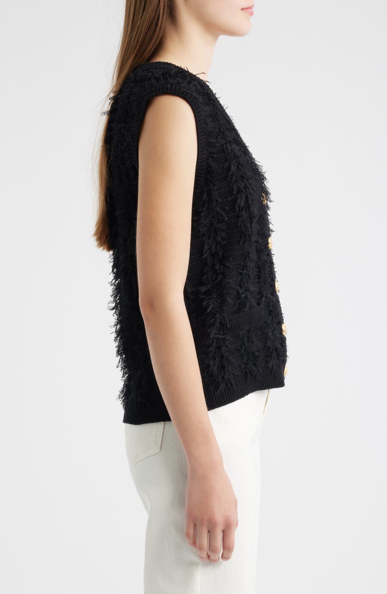 KOBI HALPERIN Tobias Sweater Vest, Alternate, color, Black