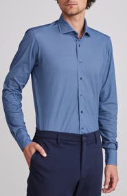 Emanuel Berg MODERN 4 FLEX STRETCH KNIT SHI