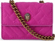 Kurt Geiger London Micro Kensington Faux Leather Crossbody Bag