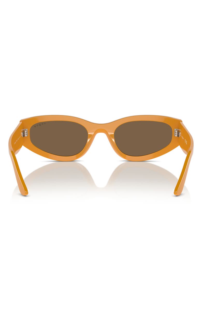 VOGUE 54mm Gradient Irregular Sunglasses, Alternate, color,