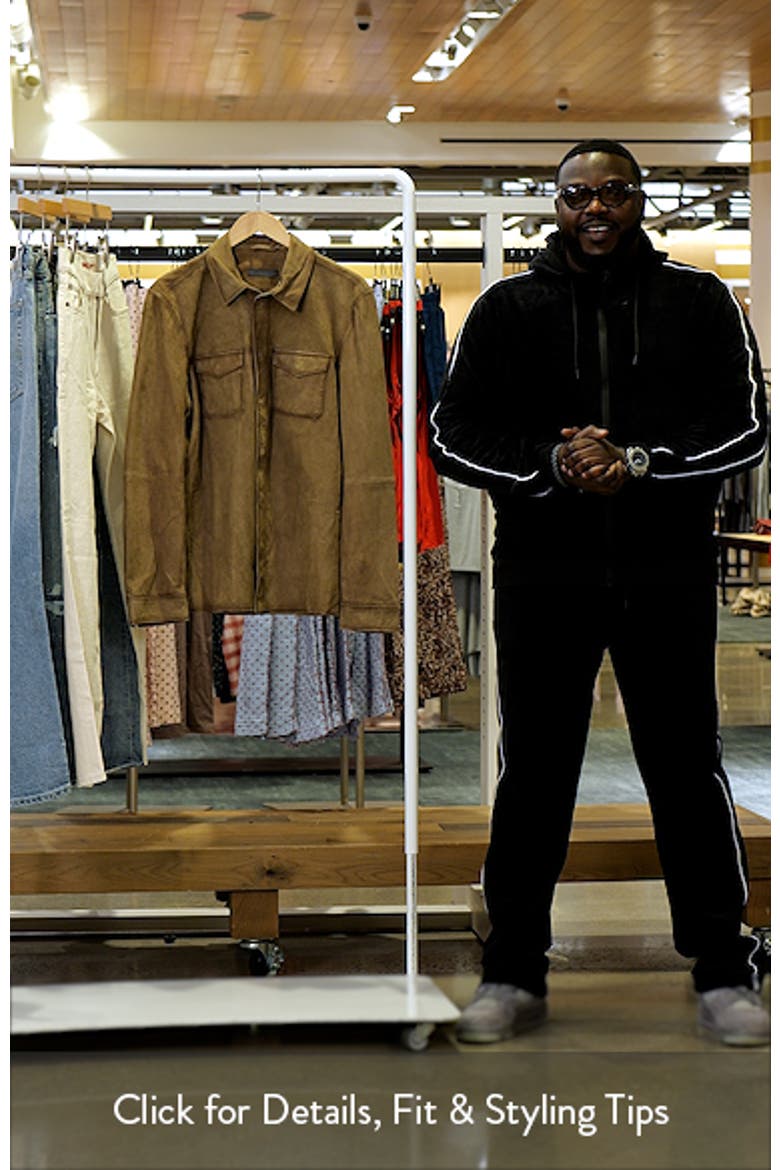 Izzy Suede Shirt Jacket video