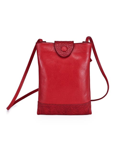 Lily Genuine Leather Structured Convertible Crossbody