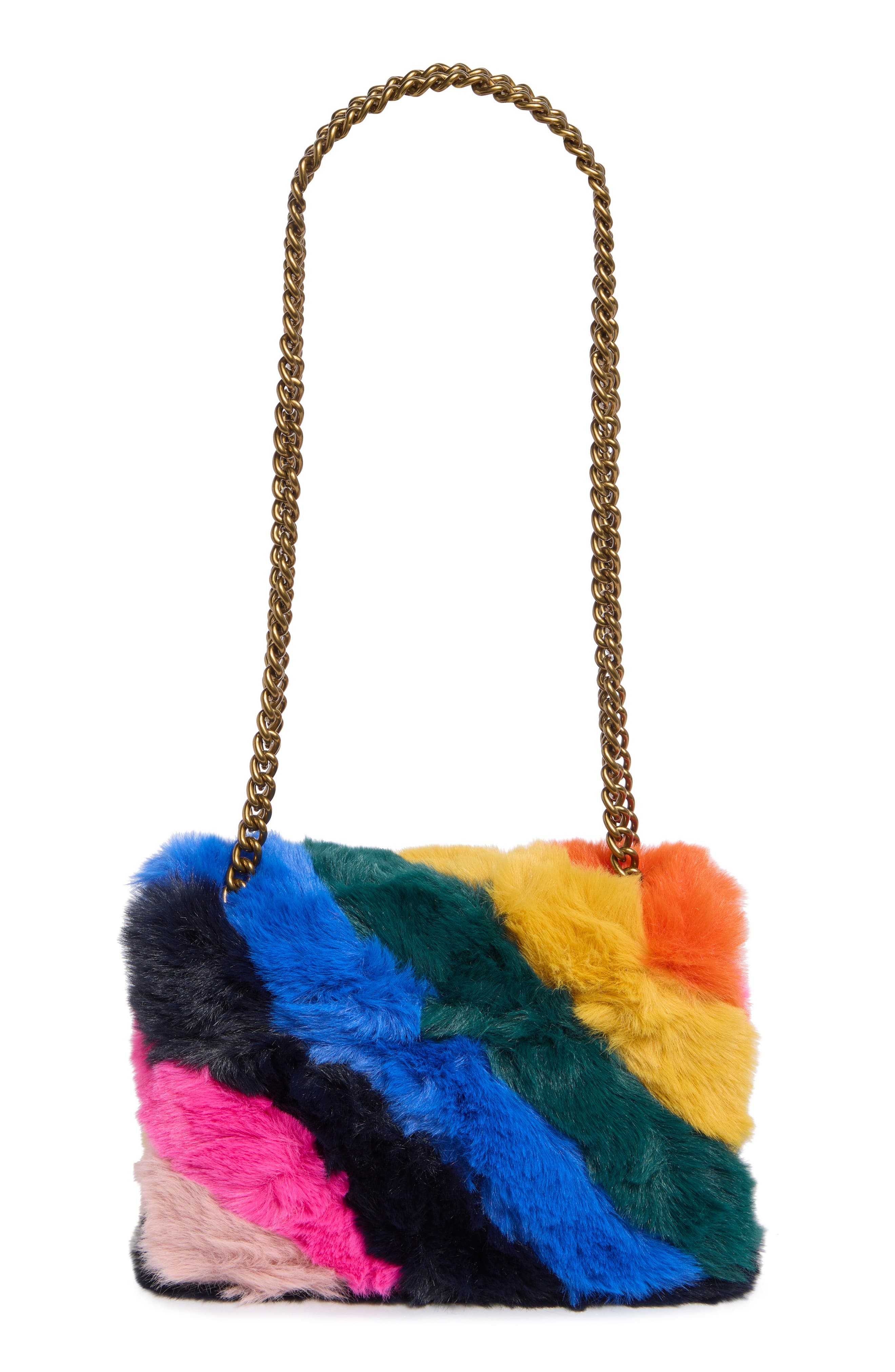 Kurt Geiger London Mini Soho Faux Fur Crossbody Bag (Women) | Nordstromrack