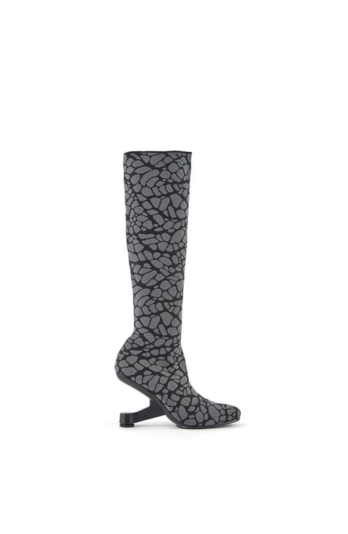 United Nude Eamz Sock Boot In Graphite