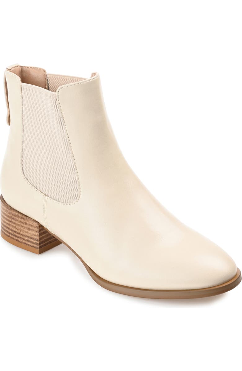 Journee Collection Chayse Bootie, Main, color, Off White
