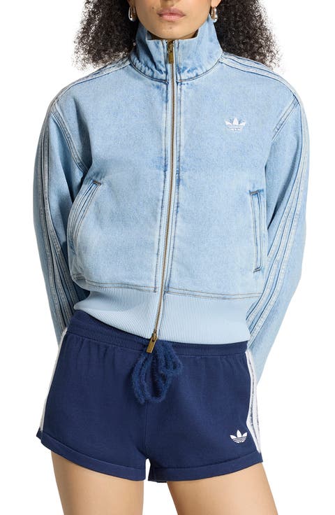 Denim Track Jacket