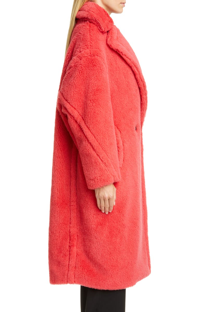 Max Mara Tedgirl Faux Fur Teddy Bear Coat, Alternate, color,