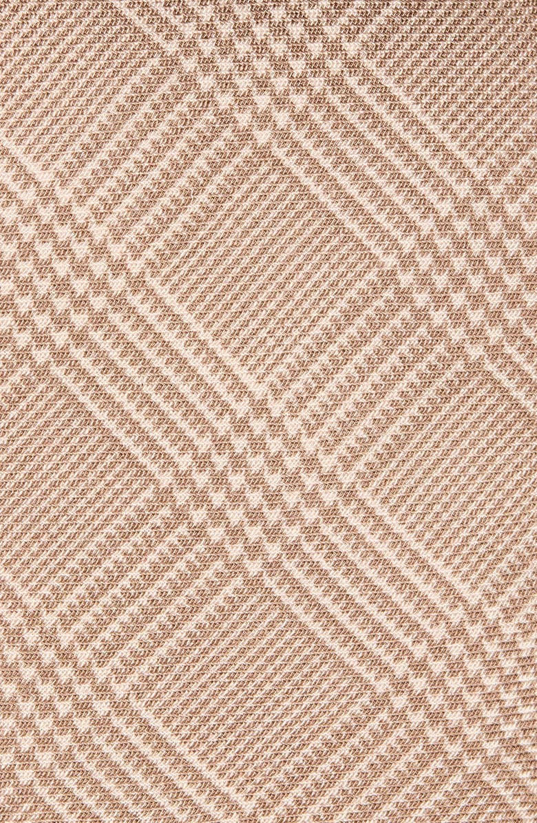 Ralph Lauren Purple Label Glen Plaid Cashmere & Silk Tie, Alternate, color, Champagne