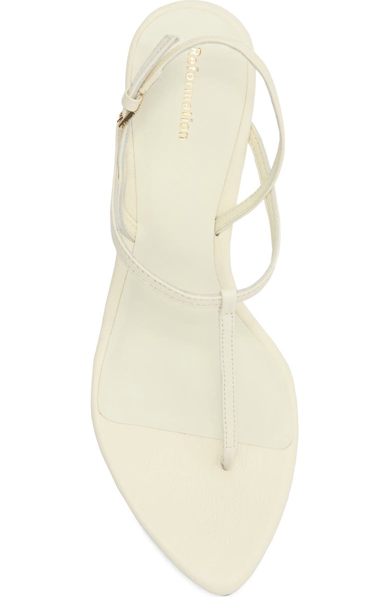 Reformation Delphine Kitten Heel Sandal, Alternate, color,