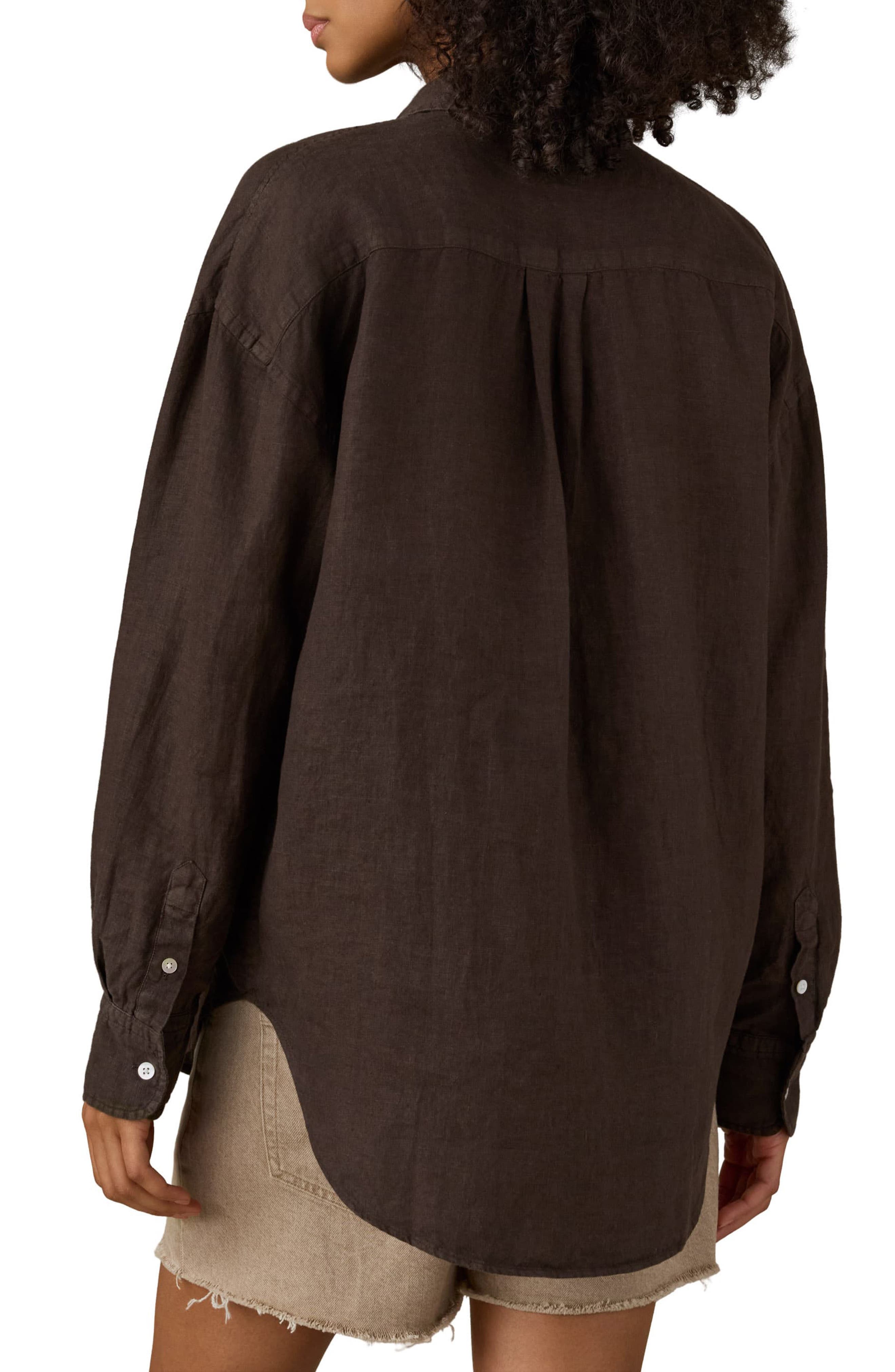 Laguna Linen Button-Up Shirt - image 2