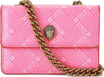 Micro Kensington Faux Leather Crossbody Bag