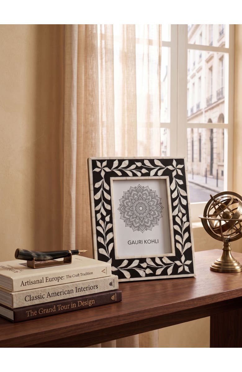 GAURI KOHLI Sirohi Picture Frame, Alternate, color, Black