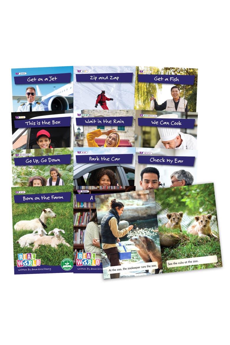 Real World Phase 3 Hilo Decodable Books, 6 Set, Main, color, Multicolored