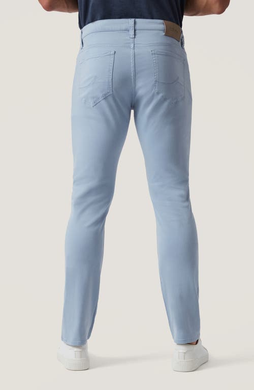 34 Heritage Cool Tapered Slim Fit Twill Pants In Sky Twill