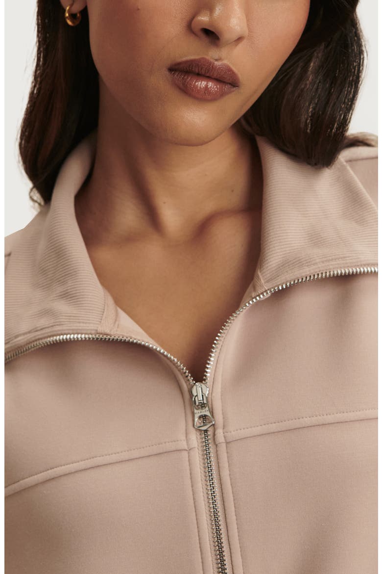 Kayleight Half Zip Sweatshirt, Alternate, color, MUSHROOM