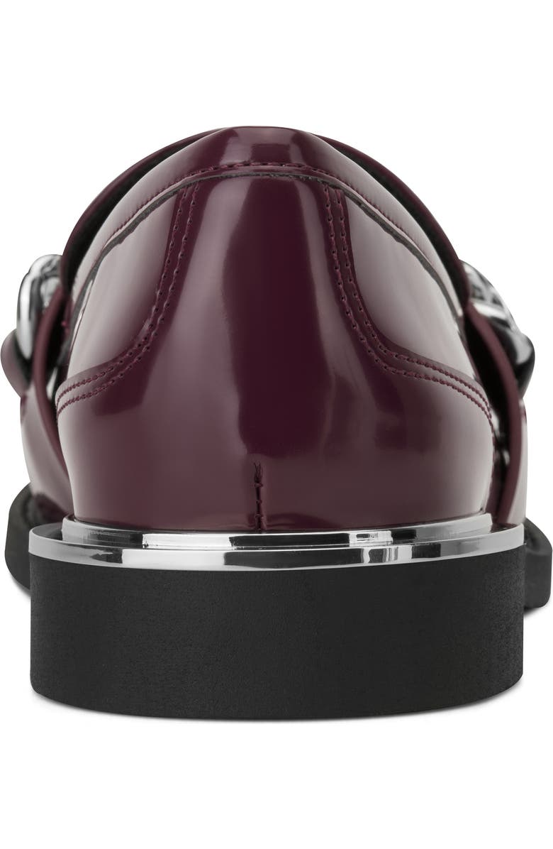 DKNY Ryleigh Chain Loafer, Alternate, color, Burgundy