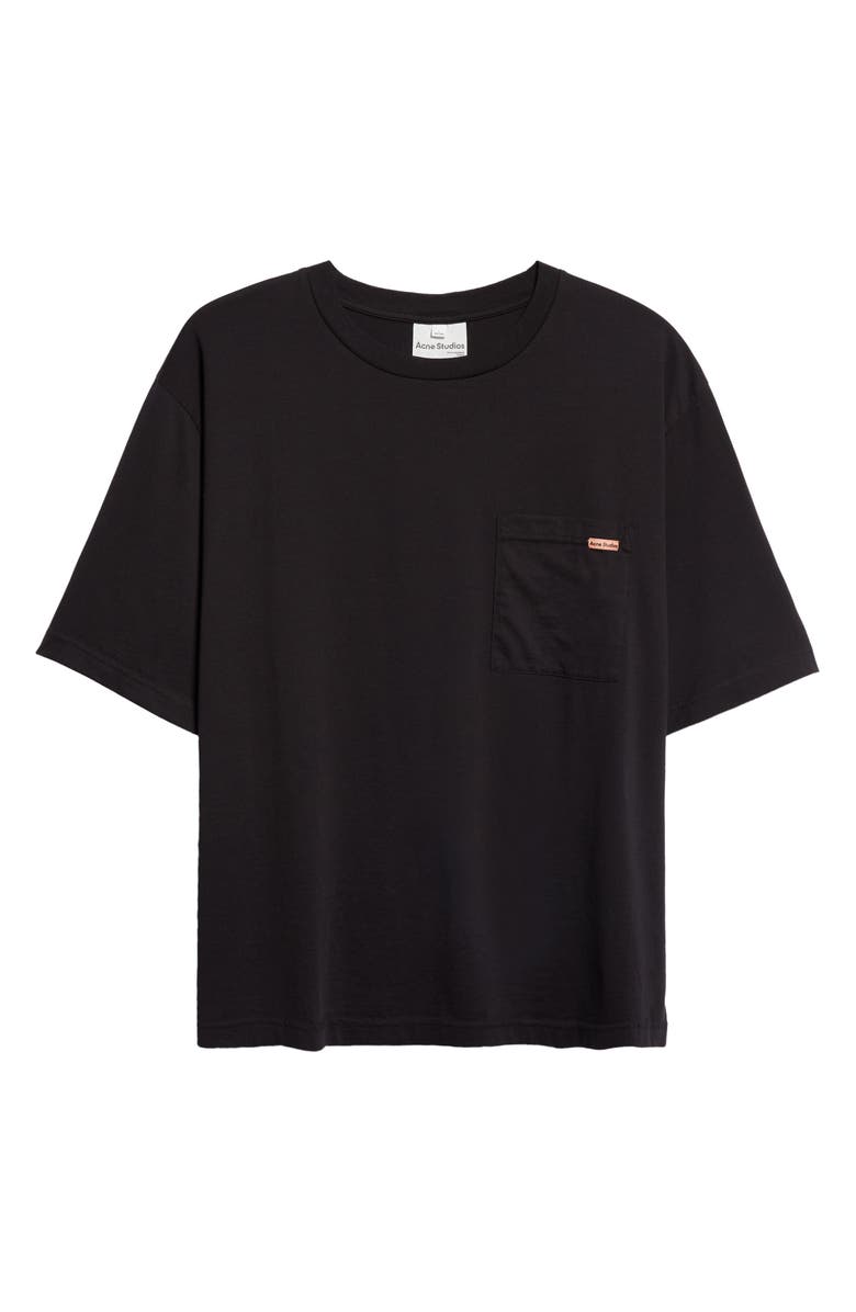Acne Studios Tag Detail Pocket T-Shirt, Alternate, color,