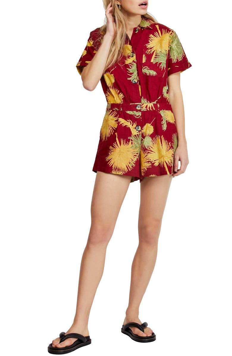Free People Malibu Romper, Main, color, 