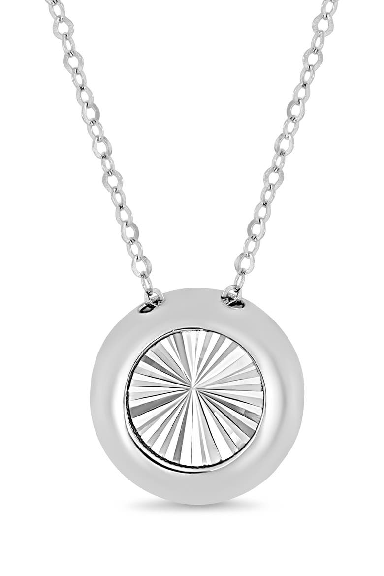 14K Gold Pendant Necklace, Alternate, color, 14K WHITE GOLD