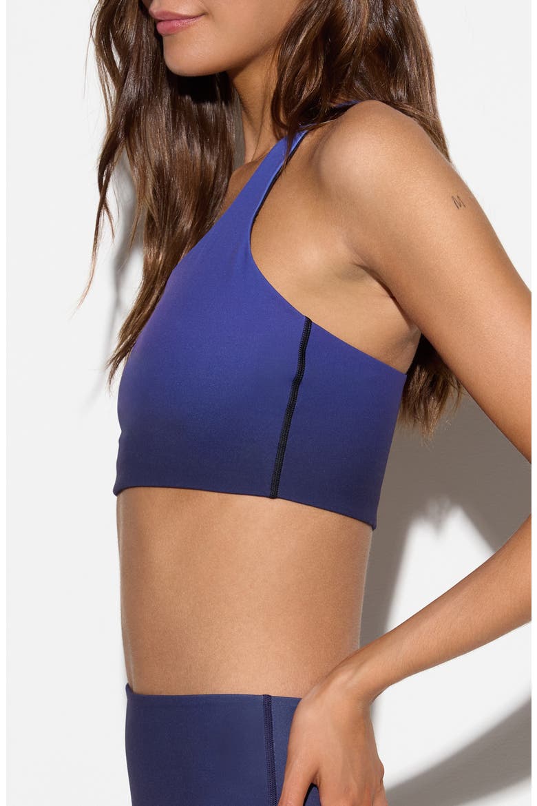 Frankie Ombré Longline Sports Bra, Alternate, color, ASTRAL BLUE