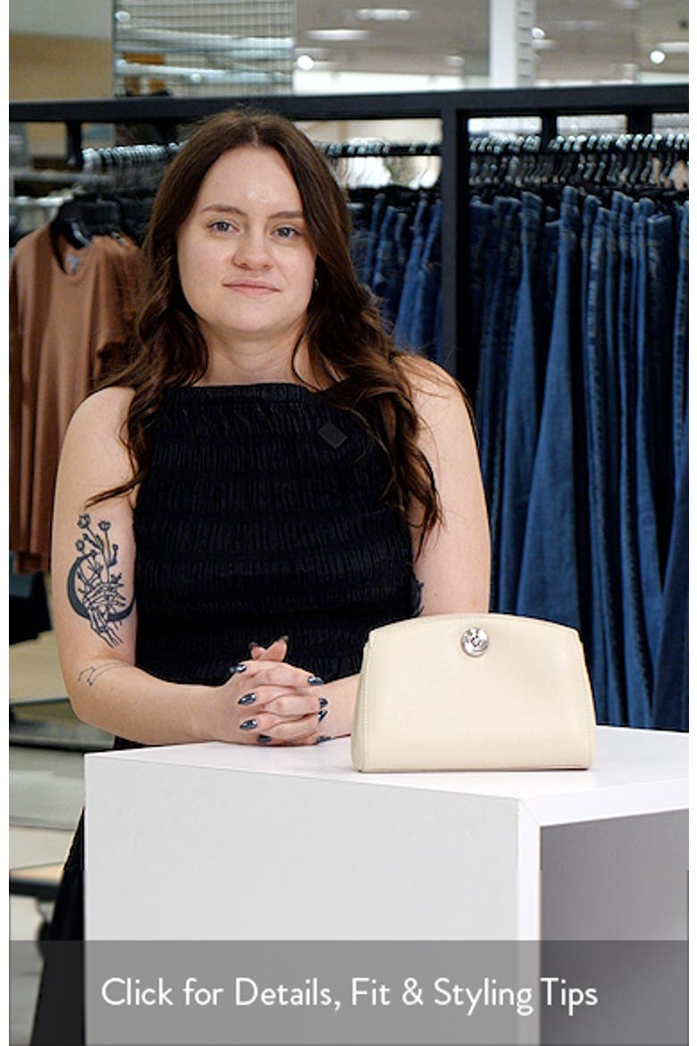 Pushlock Leather Clutch video
