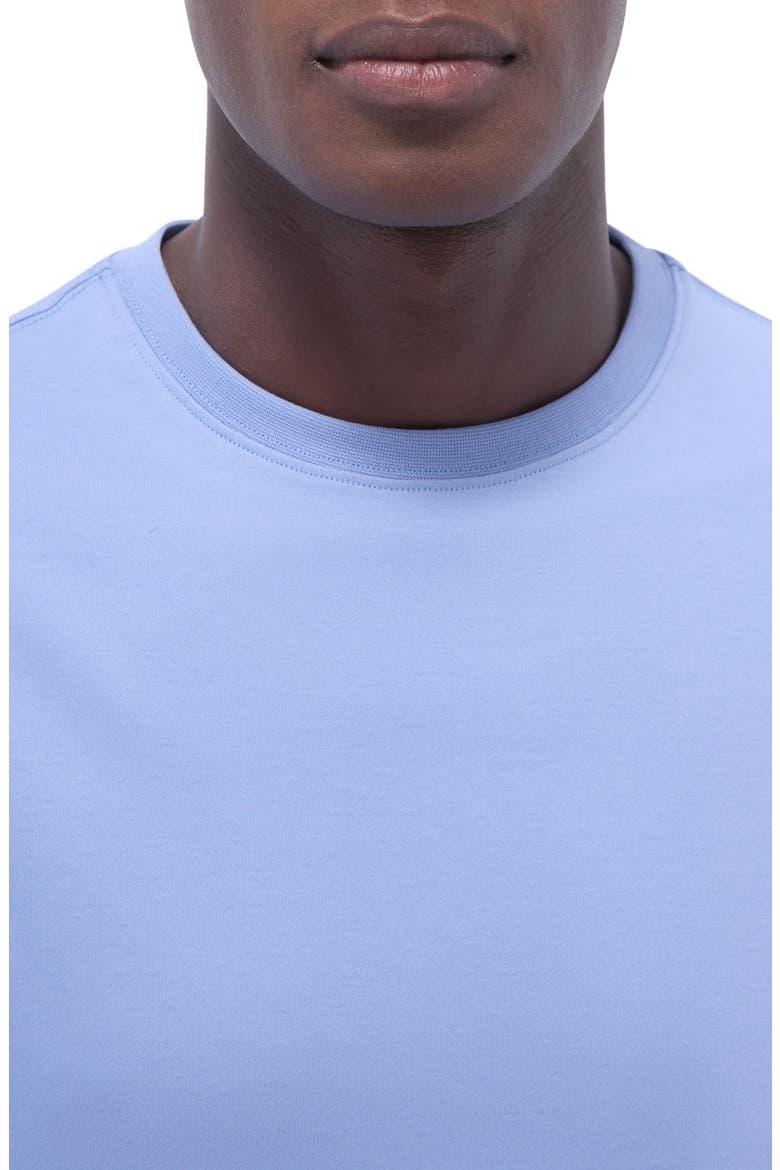 Hank Solid Pima Cotton T-Shirt, Alternate, color, AIR BLUE