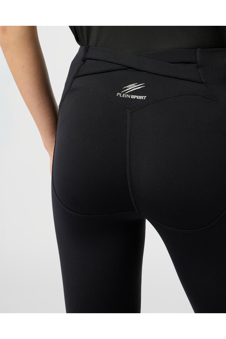Leggings Reflective Scratch Women, Alternate, color, black