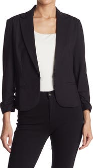 Amanda & Chelsea AMANDA AND CHELSEA Ruche Sleeve Jacket