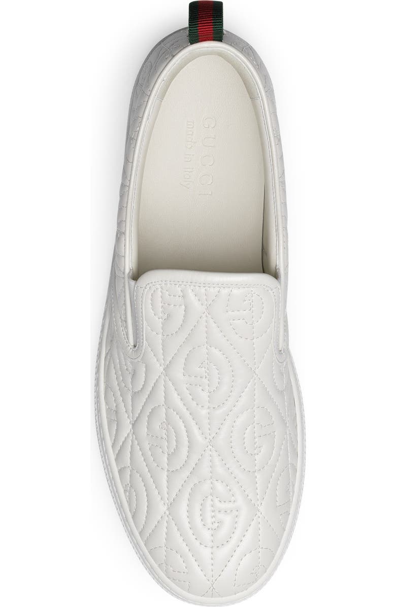Gucci Quilted Sneaker, Alternate, color,