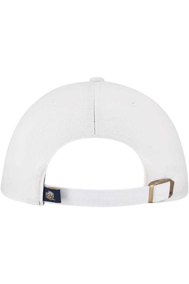 Women's '47 White Michigan Wolverines Pensacola Clean Up Adjustable Hat, Alternate, color, White