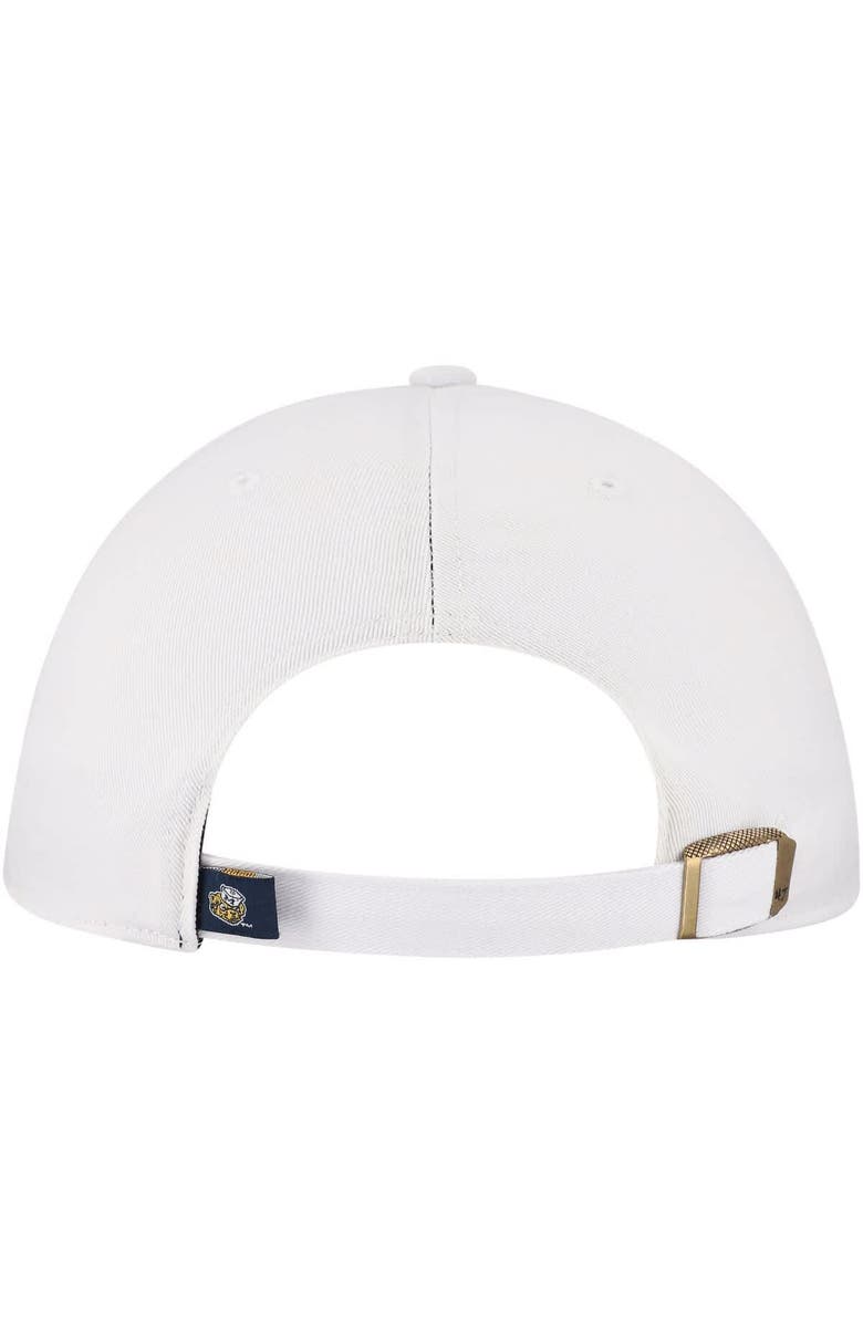 '47 Women's '47 White Michigan Wolverines Pensacola Clean Up Adjustable Hat, Alternate, color, White