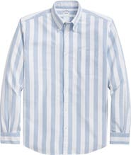 Brooks Brothers Friday Regular Fit Regatta Stripe Cotton Button-Down Oxford Shirt