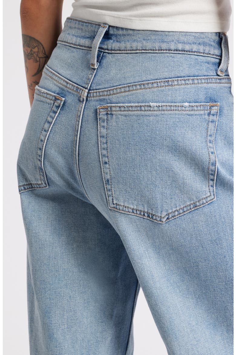 Mid Rise Baggy Jeans, Alternate, color, LIGHT WASH