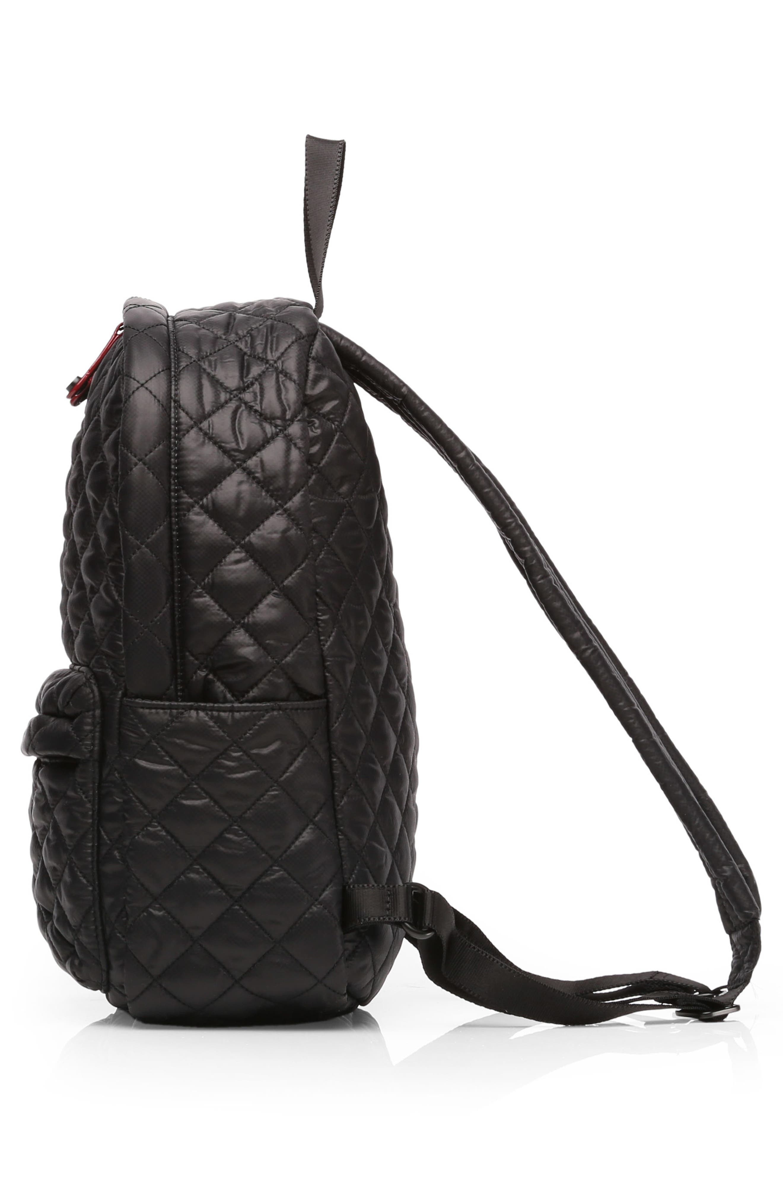 Small Metro Backpack, Alternate, color, BLACK OXFORD