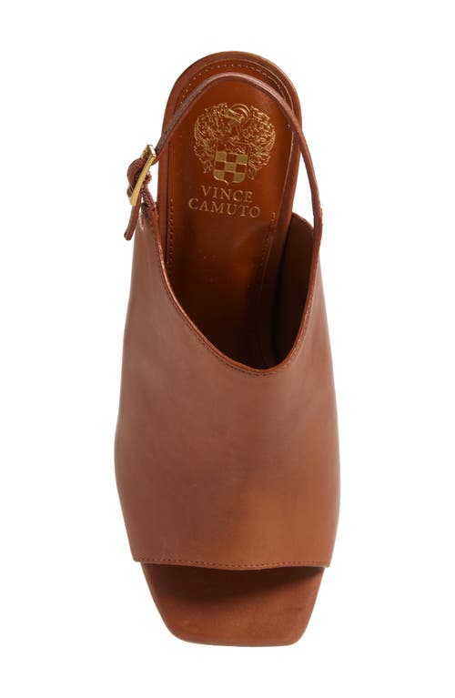Vince Camuto Haliza Slingback Sandal In Brown