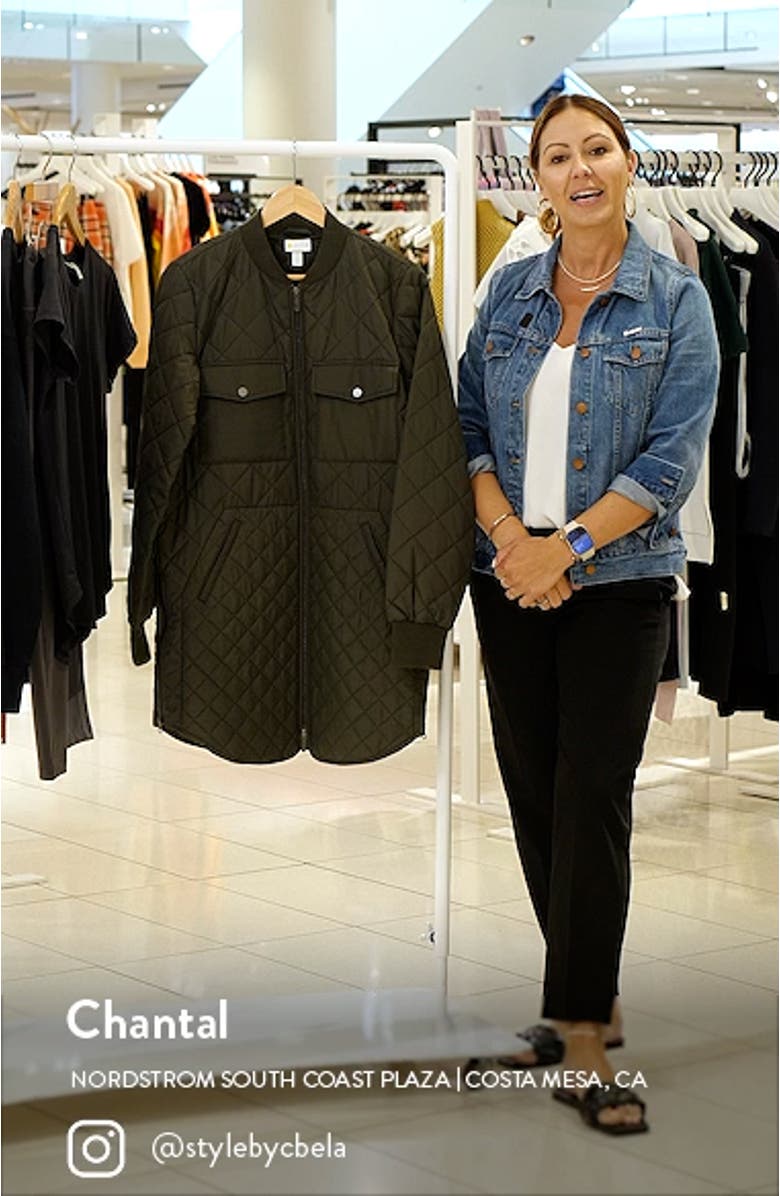 Quilted Recycled Polyester Jacket, sales video thumbnail