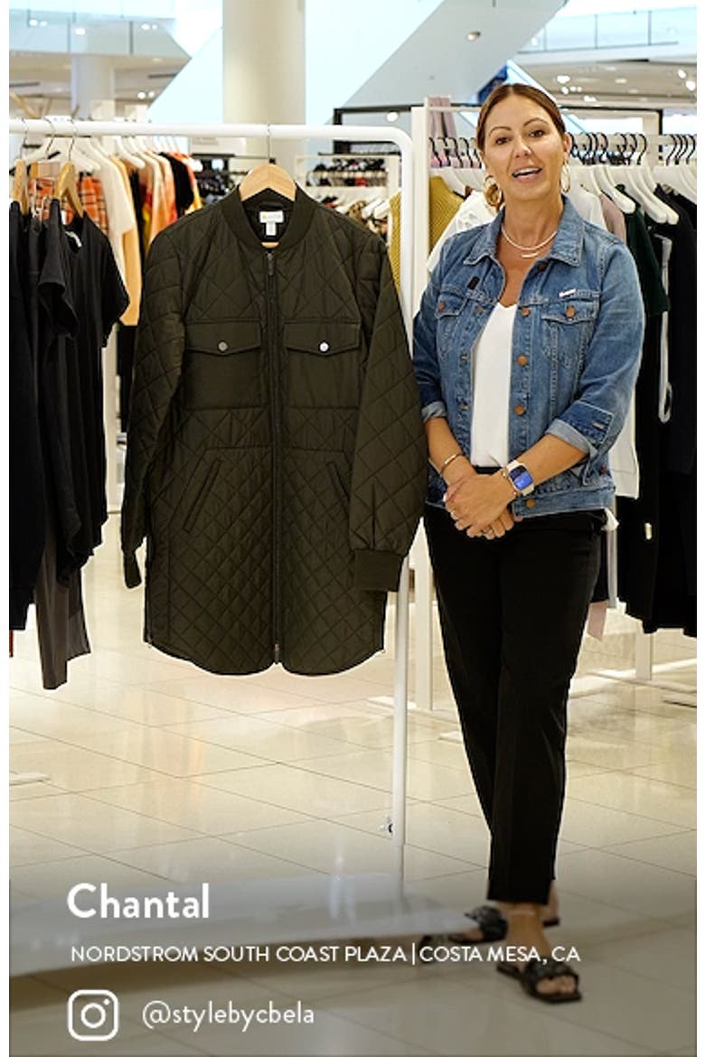 Quilted Recycled Polyester Jacket video