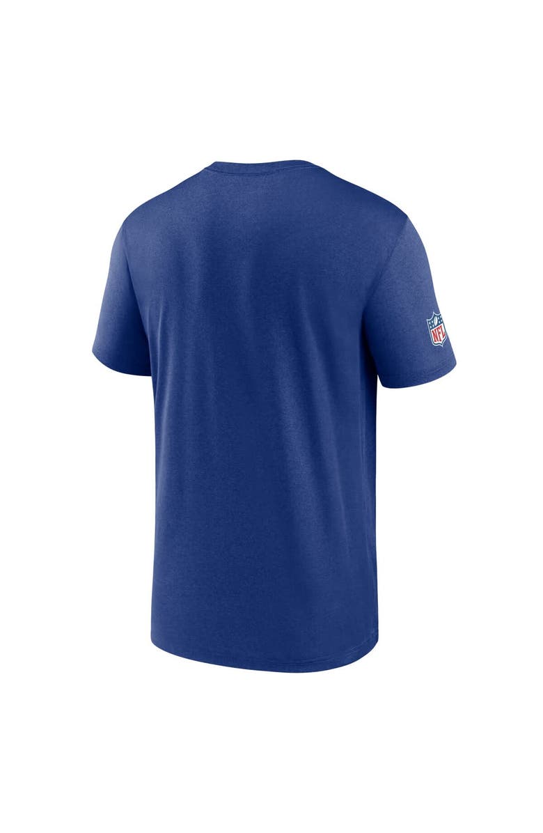 Nike Men's Nike Royal New York Giants Sideline Legend Small Logo Dri-FIT T-Shirt, Alternate, color, Royal