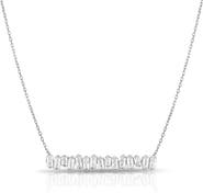 SPHERA MILANO CZ Bar Necklace