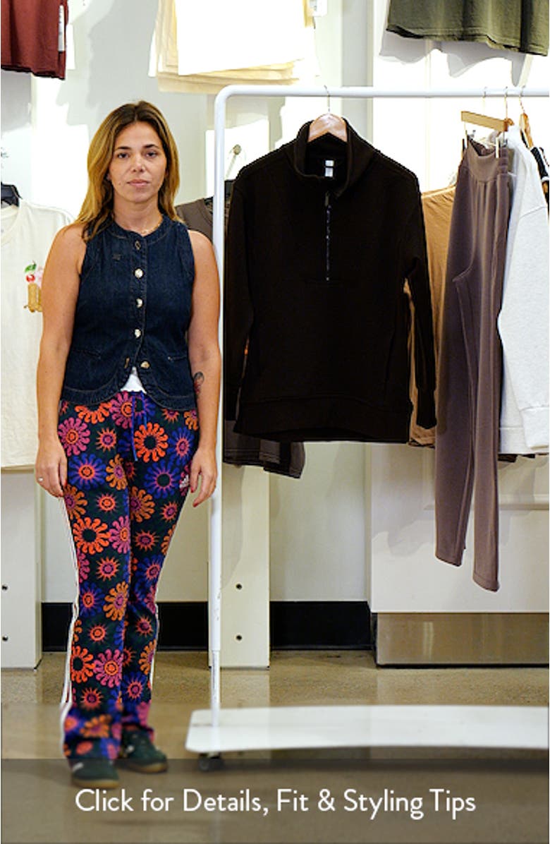 Kickback Ottoman Half Zip Tunic, sales video thumbnail