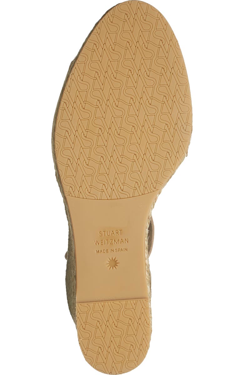 Stuart Weitzman Nudist Curve Espadrille Wedge Sandal, Alternate, color,