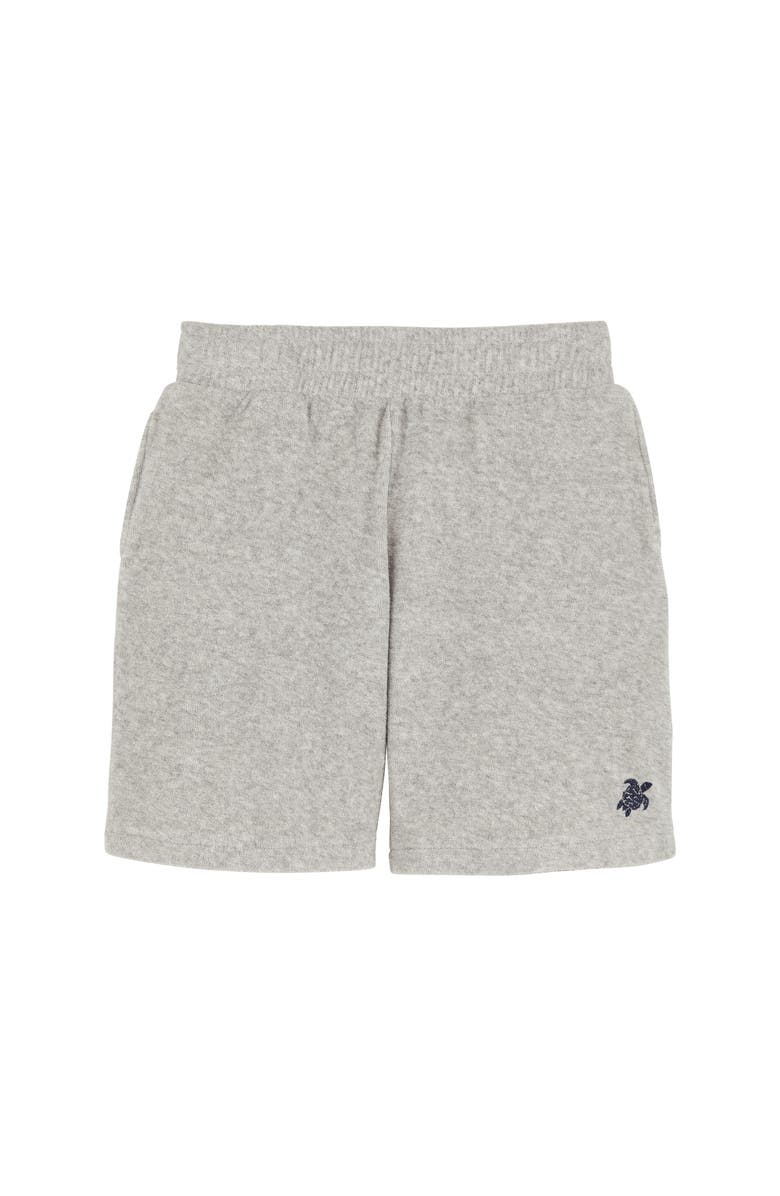 Vilebrequin Kids' Terry Bermuda Shorts, Main, color, Gris Chine