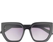QUAY Contoured Oversize Square Sunglasses