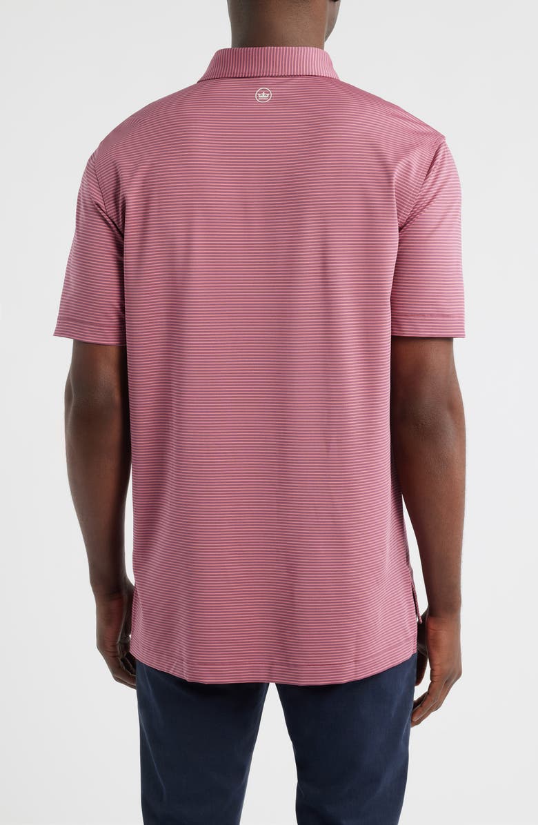 Peter Millar Bolt Performance Jersey Polo, Alternate, color, Chili Red