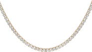 Aurate Unbreakable Lab Grown Sapphire Tennis Necklace