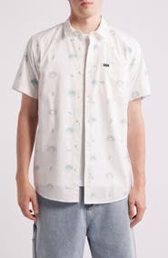 Rip Curl Hypno Micro Short Sleeve Button-Up Shirt