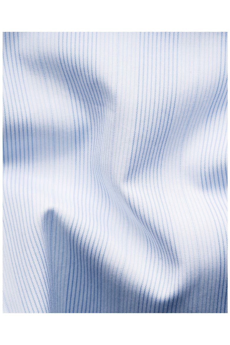 Contemporray Fit Multi Stripe Poplin Dress Dress, Alternate, color, MEDIUM BLUE