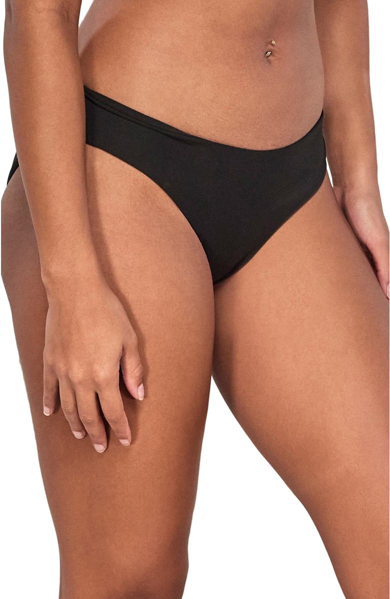 Swim Systems Chloe Bikini Swim Bottoms, Alternate, color, Black