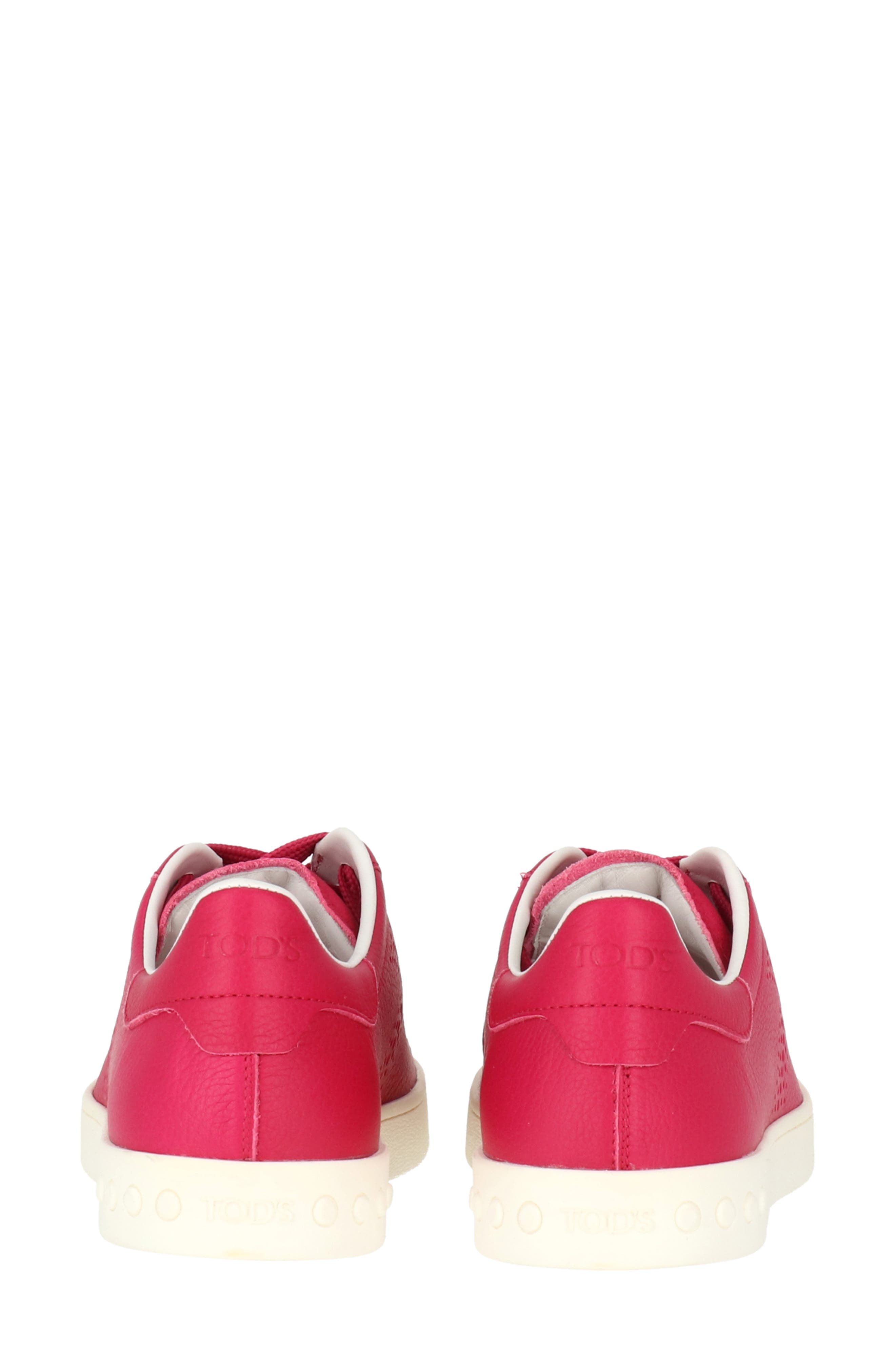 Tod's Perforated Logo Runner Sneaker, Alternate, color, 